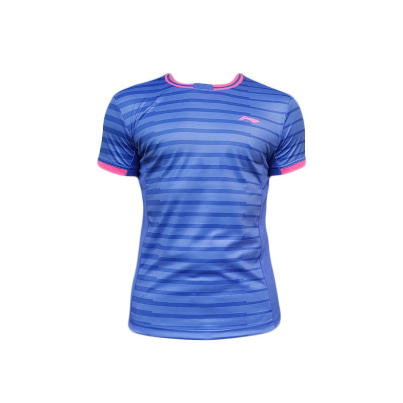 Badminton T-Shirt - BCC Stripe Dame - - Li-Ning