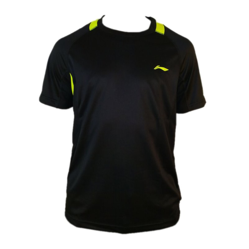 Badminton T-Shirt - Tee Base Black Dame