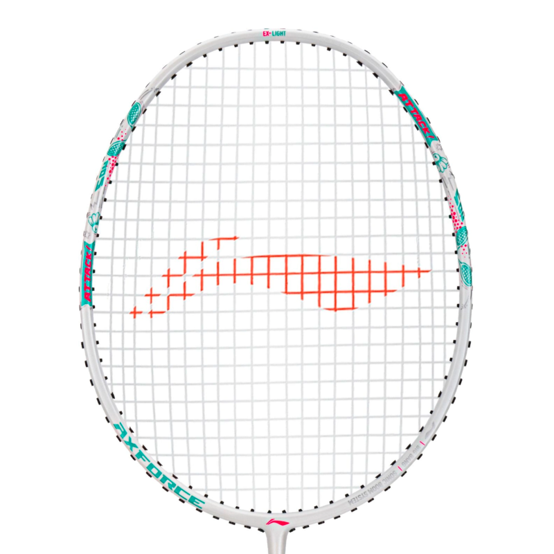 Badminton Racket - AXForce Big Bang White