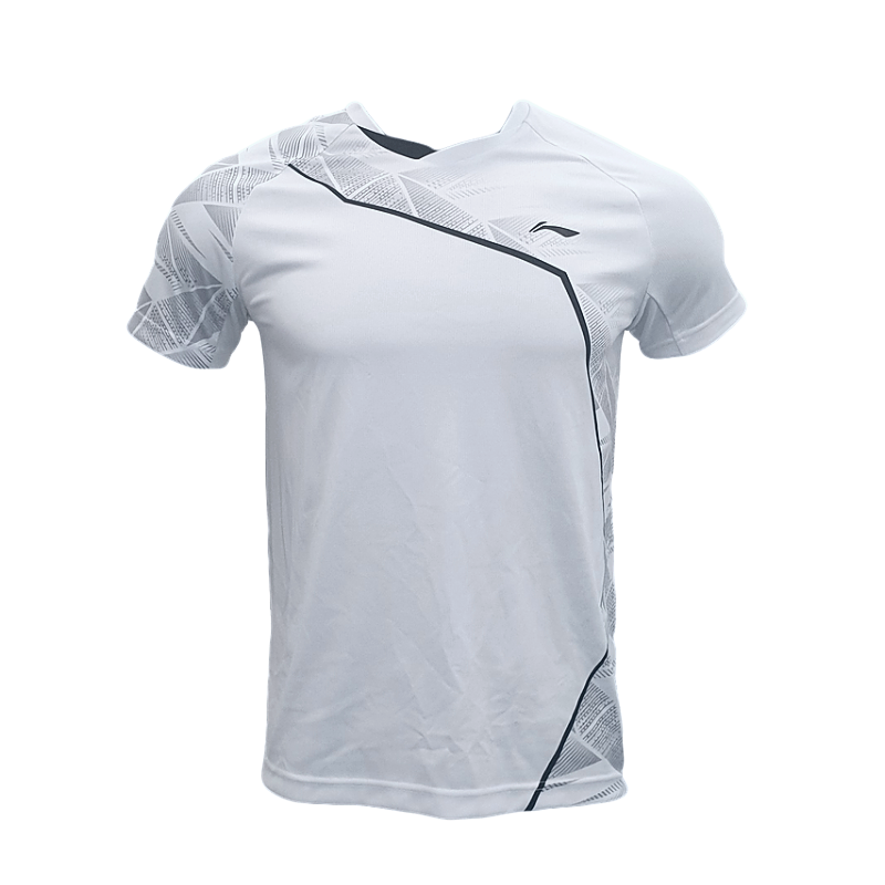 Badminton T-shirt - Club Flash White - UNISEX