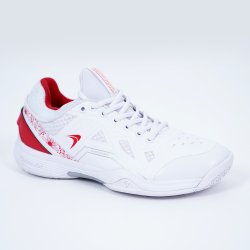 UNISEX Badmintonsko - Flypower HRUSANGKALI White/Red