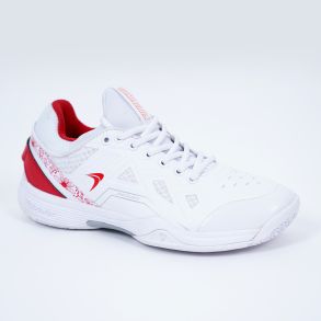 UNISEX Badmintonsko - Flypower HRUSANGKALI White/Red