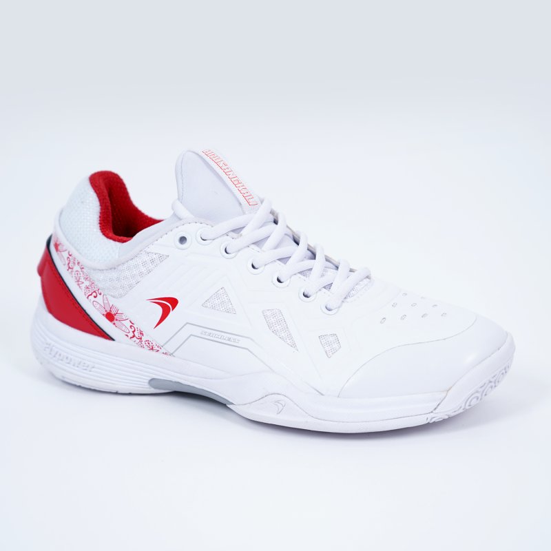 UNISEX Badmintonsko - Flypower HRUSANGKALI White/Red