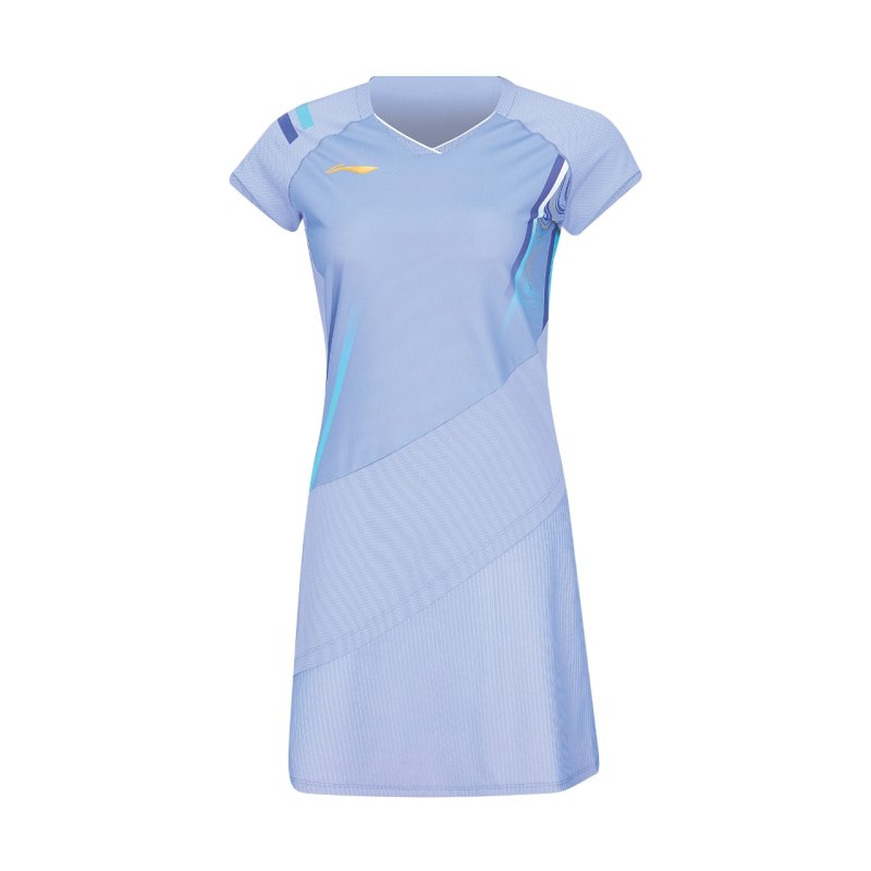 Badminton Dress - Side Effect Light Blue