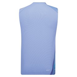 MEN'S Badminton Tank Top - Side Effect Light Blue