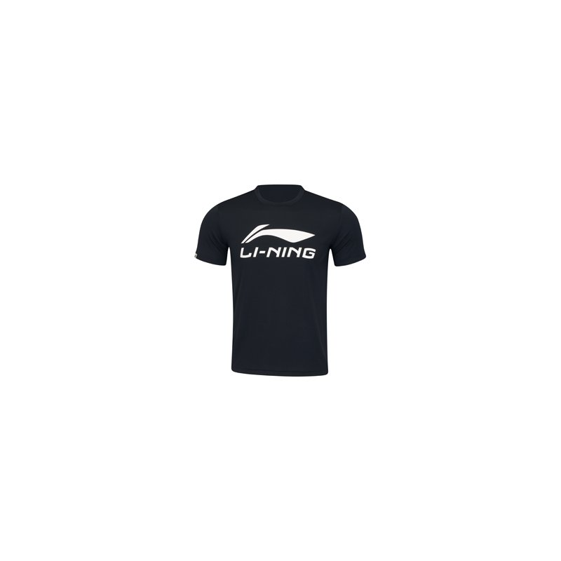 WOMEN'S Badminton T-shirt - Logo Black