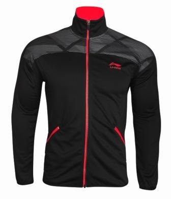 Badminton Tracksuit Jacket - Black Blast Kids - LI-NING - Li