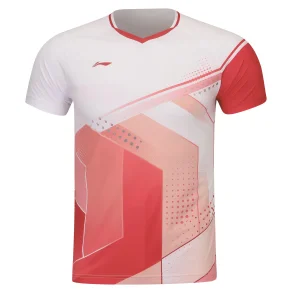 MEN'S Badminton T-shirt - National White Exclusive