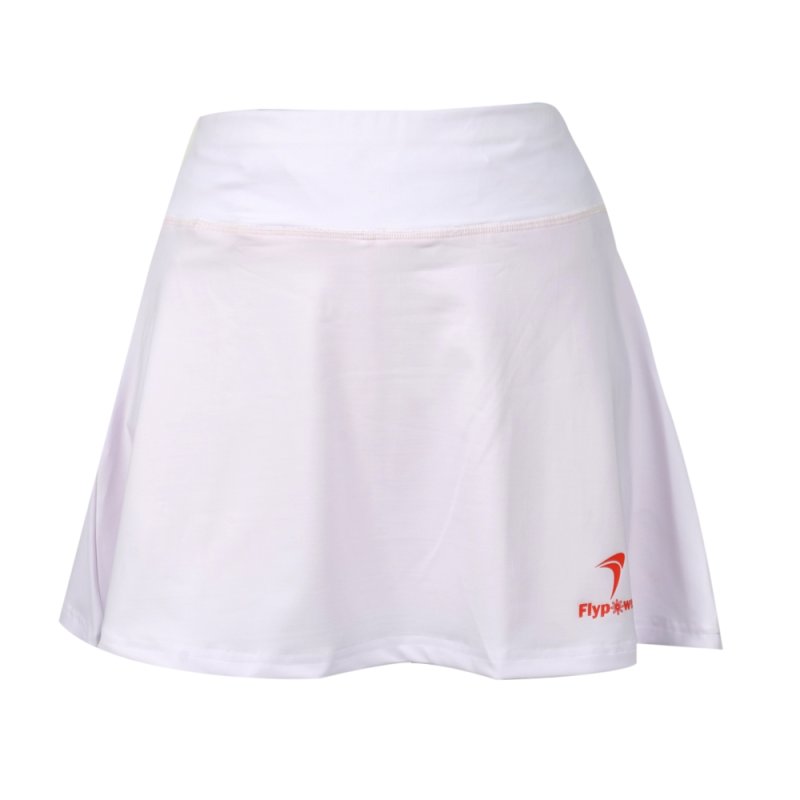 Badminton Skirt - HRUSANGKALI OLYMPIC WHITE